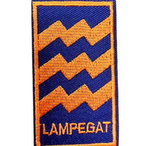Strijkembleem Lampegat