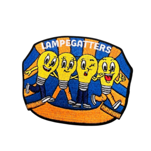 Strijkembleem Lampegat polonaise