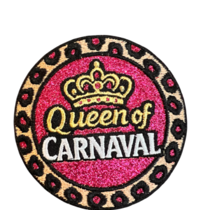 Strijkembleem Queen of Carnaval