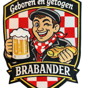 Strijkrugembleem Brabant