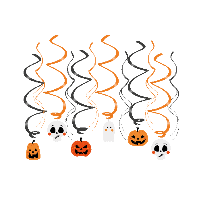 Swirl decoration Halloween