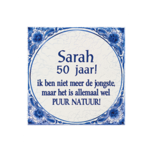 Tegels Delfs blauw - Sarah