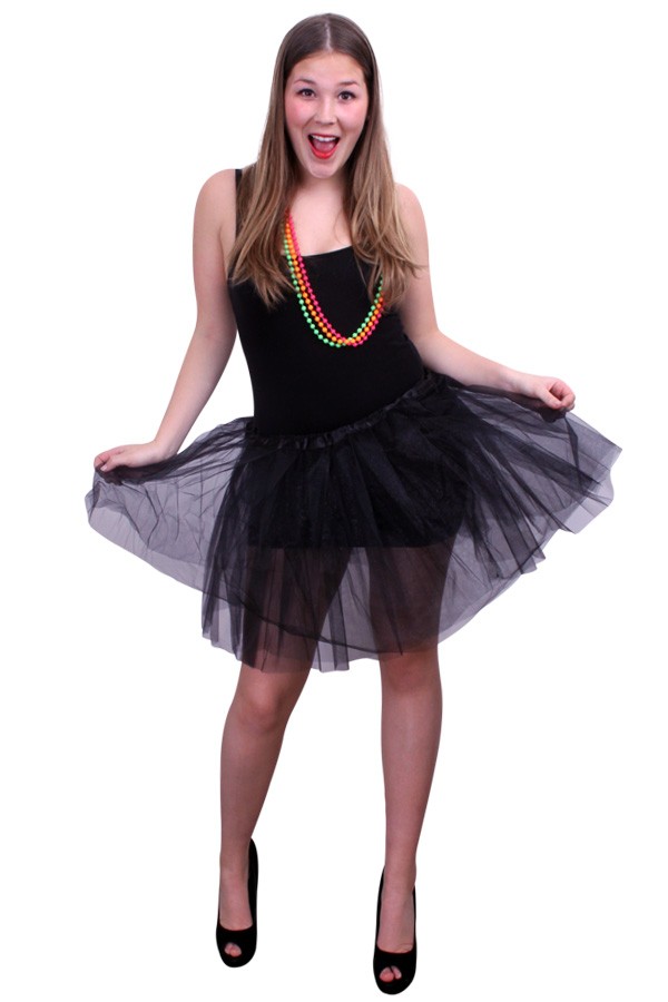 Wonderbaarlijk ᐅ Tule rok zwart Rokken/Petticoats kopen YF-15