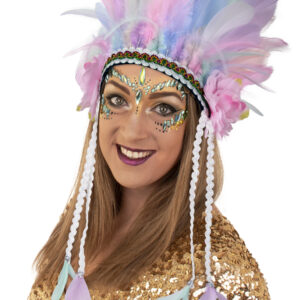 Veren hoofdtooi Pastel Festival