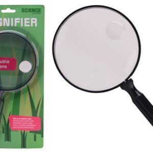 Vergrootglas met dubbele lens