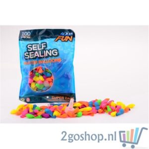 Waterballonnen zelfsluitend