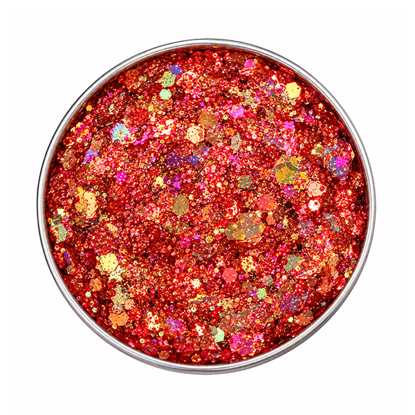 X-Sins glitter Mermaid orange