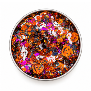 X-Sins glitter Pompoen art