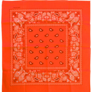 Zakdoek fluor oranje