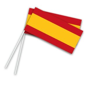 Zwaaivlag Spanje (50 stuks)
