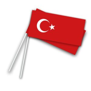 Zwaaivlag Turkije (50 stuks)