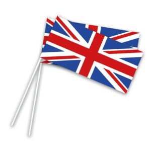 Zwaaivlag UK (50 stuks)